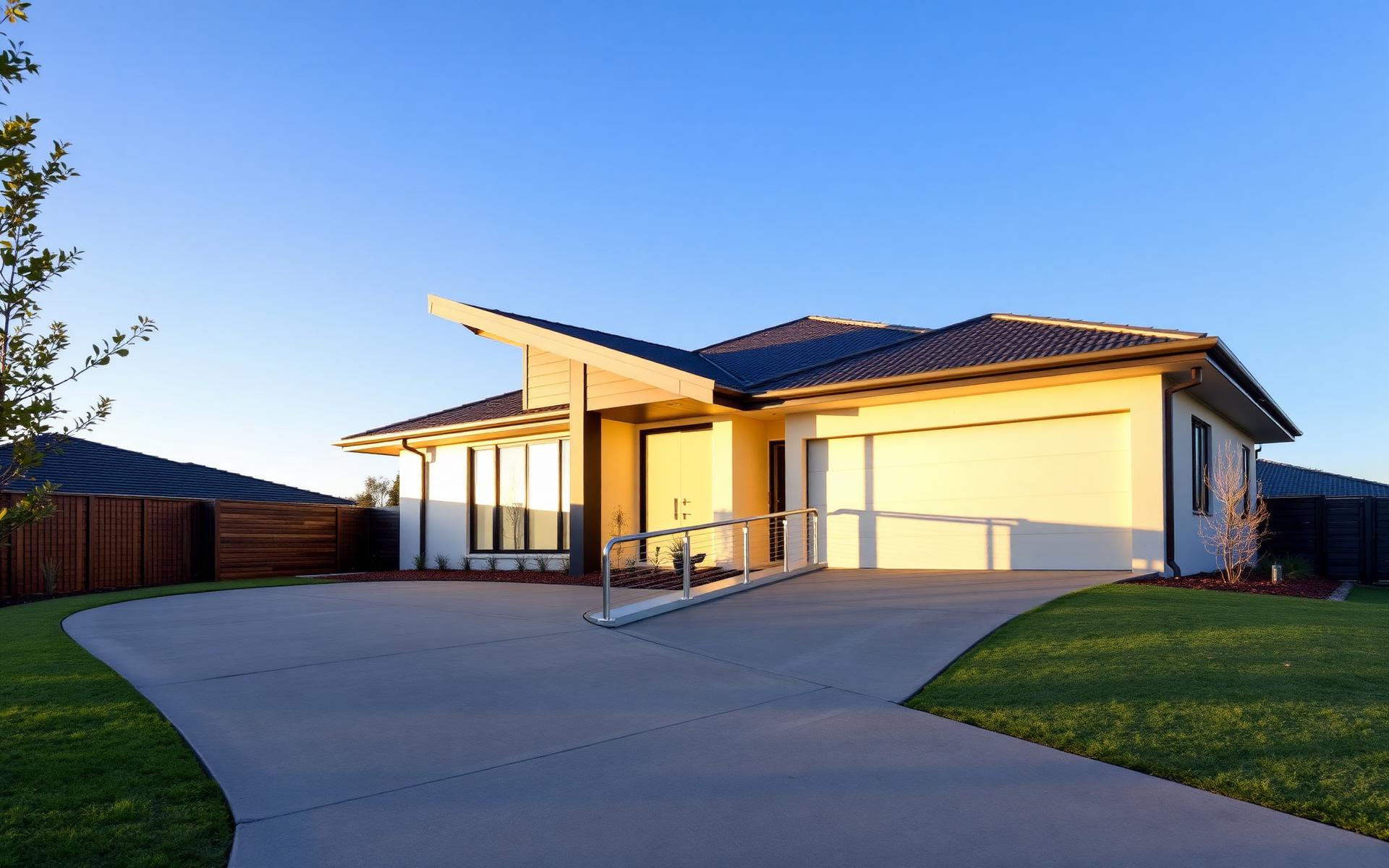 Modern accessible SDA property exterior in South West Sydney — Support Network